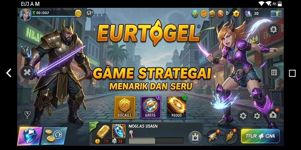 Tampilan gameplay <strong>EUROTOGEL</strong> yang menegangkan dan penuh strategi.