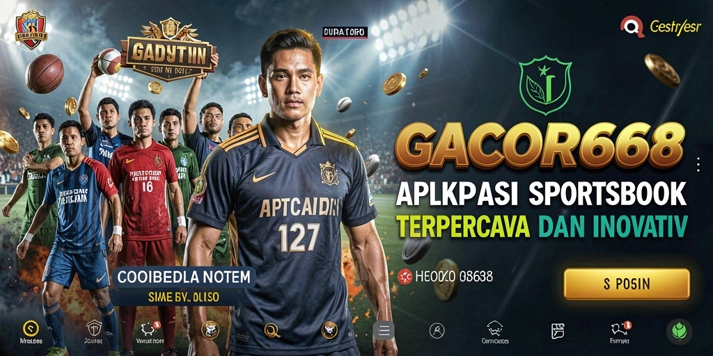 Tampilan menarik dari gameplay Sportsbook GACOR668 yang interaktif.