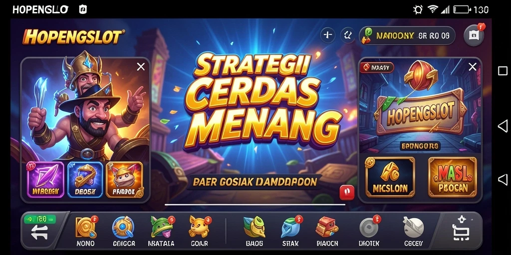 Tampilan gameplay HOPENGSLOT yang menantang dan strategis.