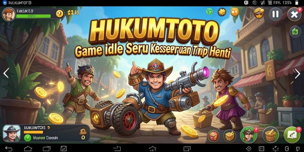 Tampilan menarik dari gameplay HUKUMTOTO yang membuat betah bermain.