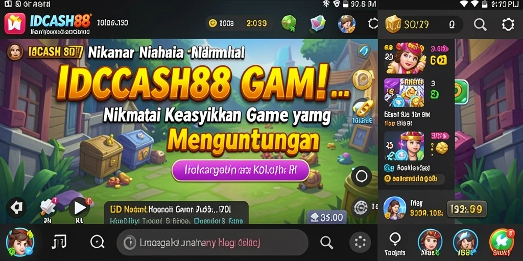 Tampilan screenshot yang menarik dari gameplay IDCASH88