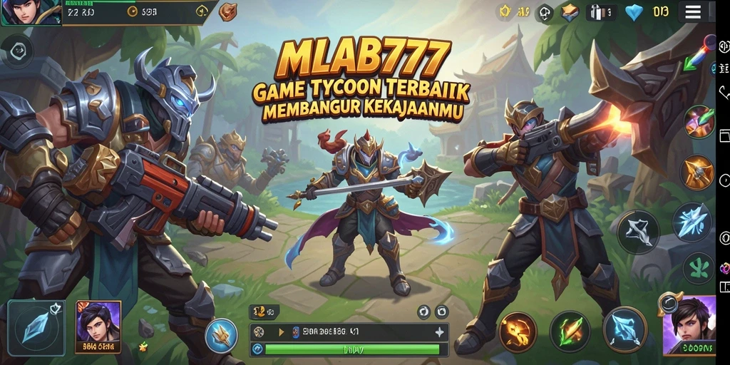 Tampilan gameplay menarik di MLBB777 dengan elemen Tycoon yang seru.